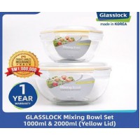 Glasslock Mixing Bowl 2Pcs Set